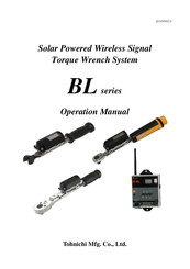 Tohnichi R-BL Operation Manual