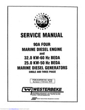 Westerbeke 90A Four Service Manual