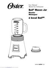 Oster Ball Mason Jar User Manual