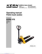 KERN VFB Operating Manual