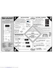 Sharp R-798M Quick Start Manual