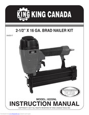 King Canada 8225NL Instruction Manual