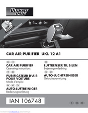 ULTIMATE SPEED UKL 12 A1 Operating Instructions Manual
