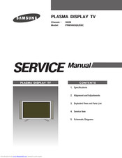 Samsung PS42D4SX/BWT Service Manual