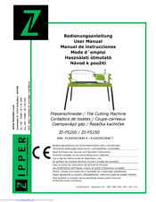 Zipper Mowers ZI-FS200 User Manual