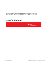 Texas Instruments Stellaris LM3S9B96 User Manual