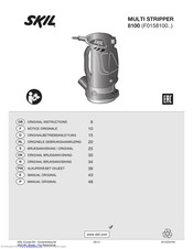 skil F0158100 Series Original Instructions Manual