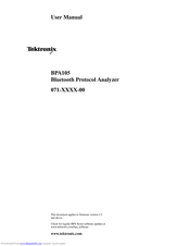 Tektronix BPA105 User Manual