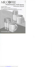 MrCoffee TM70 Series Instruction Manual
