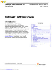Freescale Semiconductor TWR-K65F180M User Manual