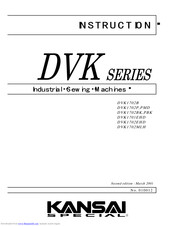 KANSAI SPECIAL DVK1702PBK Instruction