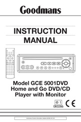 Goodmans GCE5001DVD Instruction Manual