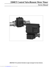 Hydrotech Water 3200ET Service Manual