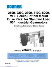 Dorner 2100 Series Installation And Maintenance Manual