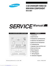 Samsung MAX-460V Service Manual