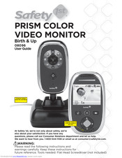 safety 1st prism color video monitor