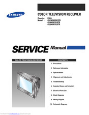 Samsung CL2945W7X/STR Service Manual