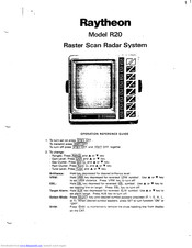 Raytheon R20 Operation/Reference Manual