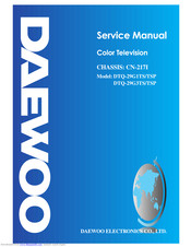 DAEWOO ELECTRONICS DTQ-29G1TS Service Manual
