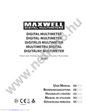 Maxwell 25301 User Manual