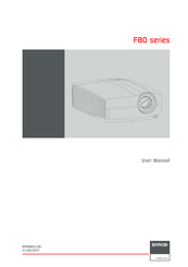 Barco F80-Q9 User Manual
