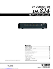 Yamaha DA824 Service Manual
