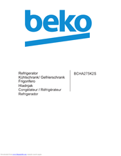 Beko BCHA275K2S User Manual