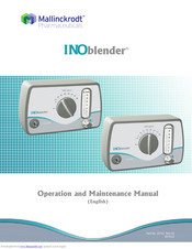 Mallinckrodt INOblender 10004 Operation And Maintenance Manual