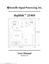 Danville Signal Processing dspblok 21469 User Manual