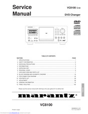 Marantz VC8100/U1B Service Manual