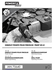 Powerfix PBMP 30 A1 Operating Instructions Manual