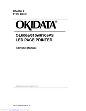 OKIDATA OL610e Service Manual