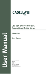 CASELLA CEL CEL-63 Series User Manual