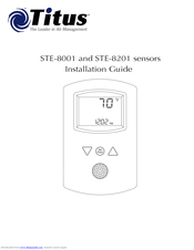 Titus STE-8001 Installation Manual