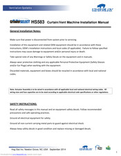 Grower Select HS583 Installation Manual