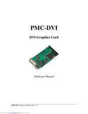 ESD electronic PMC-DVI Hardware Manual