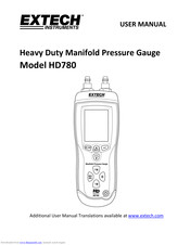 Extech Instruments HD780 User Manual