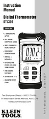 Klein Tools DTL302 Instruction Manual