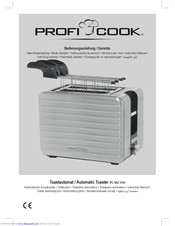 Proficook PC-TAZ 1110 Instruction Manual