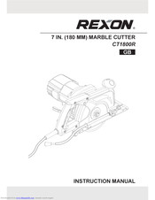 REXON CT1800R Instruction Manual