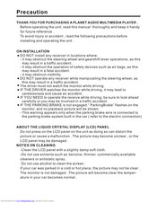 Planet Audio P9738 Manual