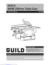 Guild BTS180B Instruction Manual