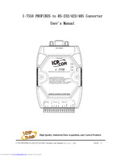 ICPDAS I-7550 User Manual