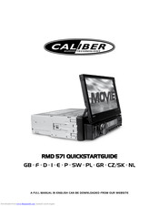 Caliber RMD 571 Quick Start Manual
