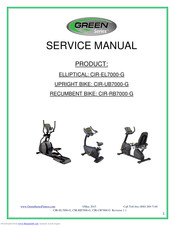 GREEN SERIES FITNESS CIR-RB7000-G Service Manual