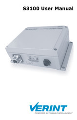 Verint S3100 User Manual
