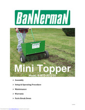 bannerman B-MTD-2012/SD Manual