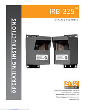 EMX IRB-325 Operating Instructions Manual