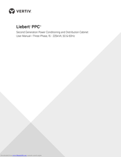 Vertiv Liebert PPC User Manual
