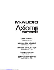 M Audio Axiom Air Mini 32 Manuals Manualslib
